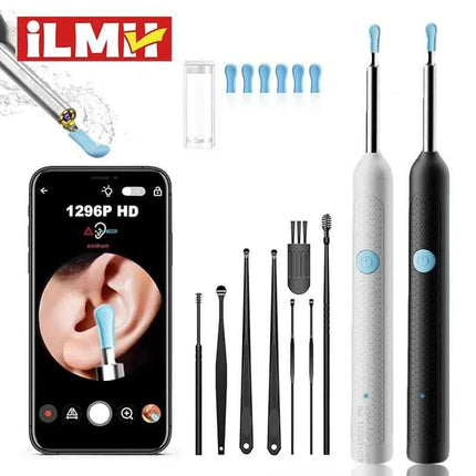 Ear Wax Removal Tool with Camera and 5M Luminous Otoscope - Ear Care Kit - ÅlandWell
